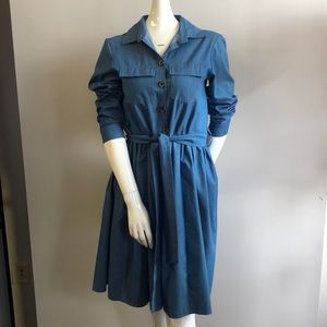 NWT Button Up Jean Dress